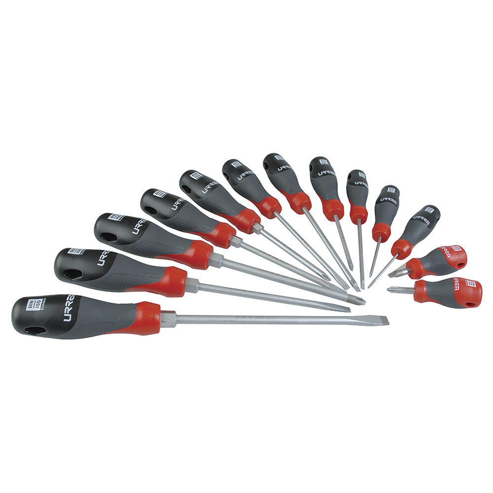 JGO. 13 DESTORNILLADORES TRIMATERIAL COMBINADO URREA URREA JCDT13 - Mersol Sureste México