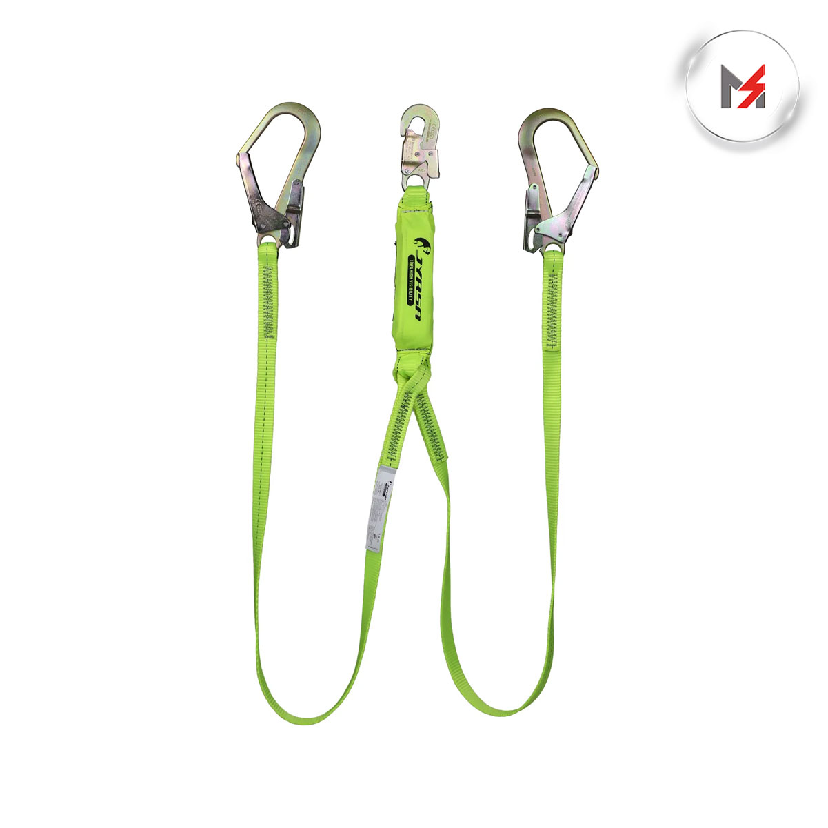 AMORTIGUADOR CON DOBLE BANDA LINEA VERDE CON GANCHOS GRANDES JYRSA JYR-AM2C1G-1M83CM - Mersol Sureste México
