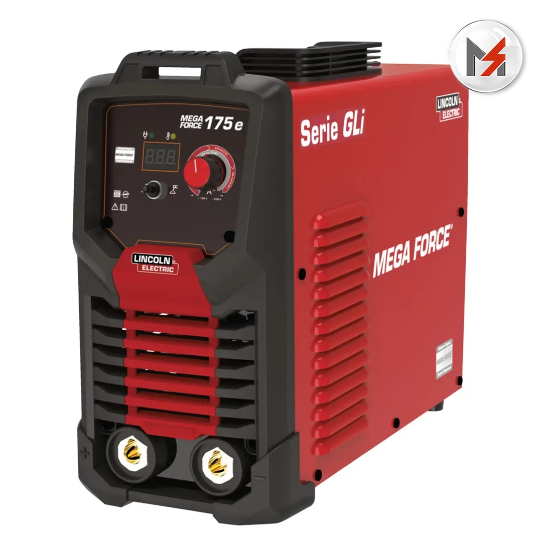 MAQ. SOLD. INVERSOR 175A 230V 1 FASE MEGA FORCE 175e LINCOLN