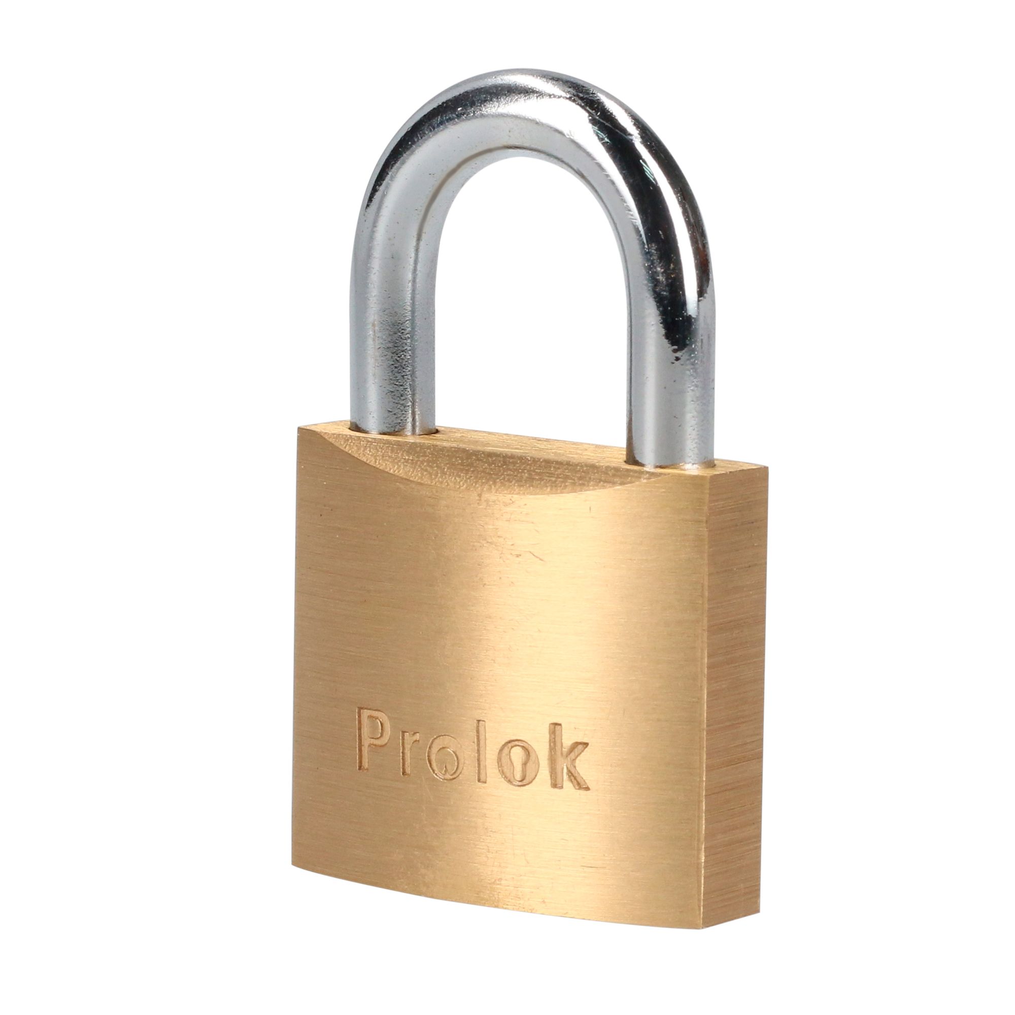 CANDADO LATON CORTO LLAVE ESTANDAR 30MM (pvl) PROLOK PROLOK L18S30EB - Mersol Sureste México