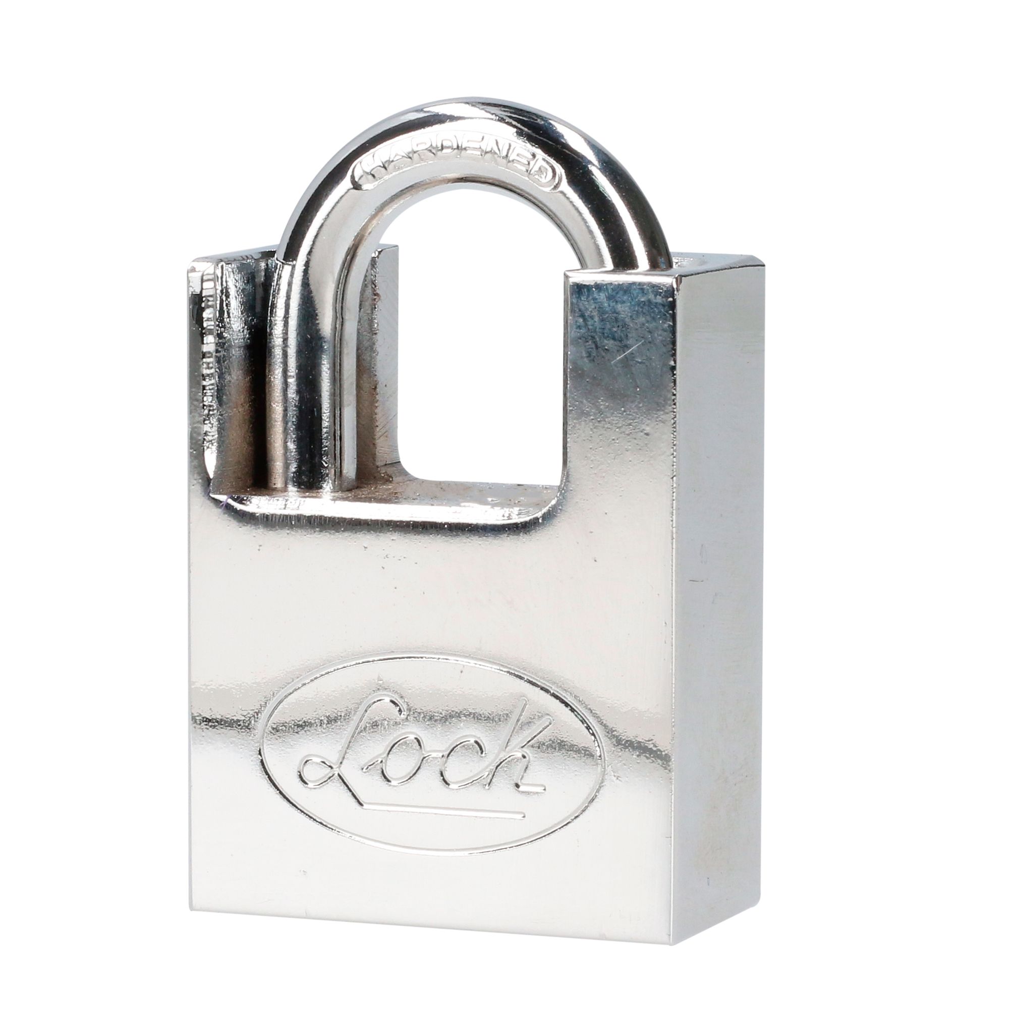CANDADO ACERO ANTIPALANCA LLAVE DIS. 40MM CROMO SATI. X LO LOCK L22A40DCSB - Mersol Sureste México