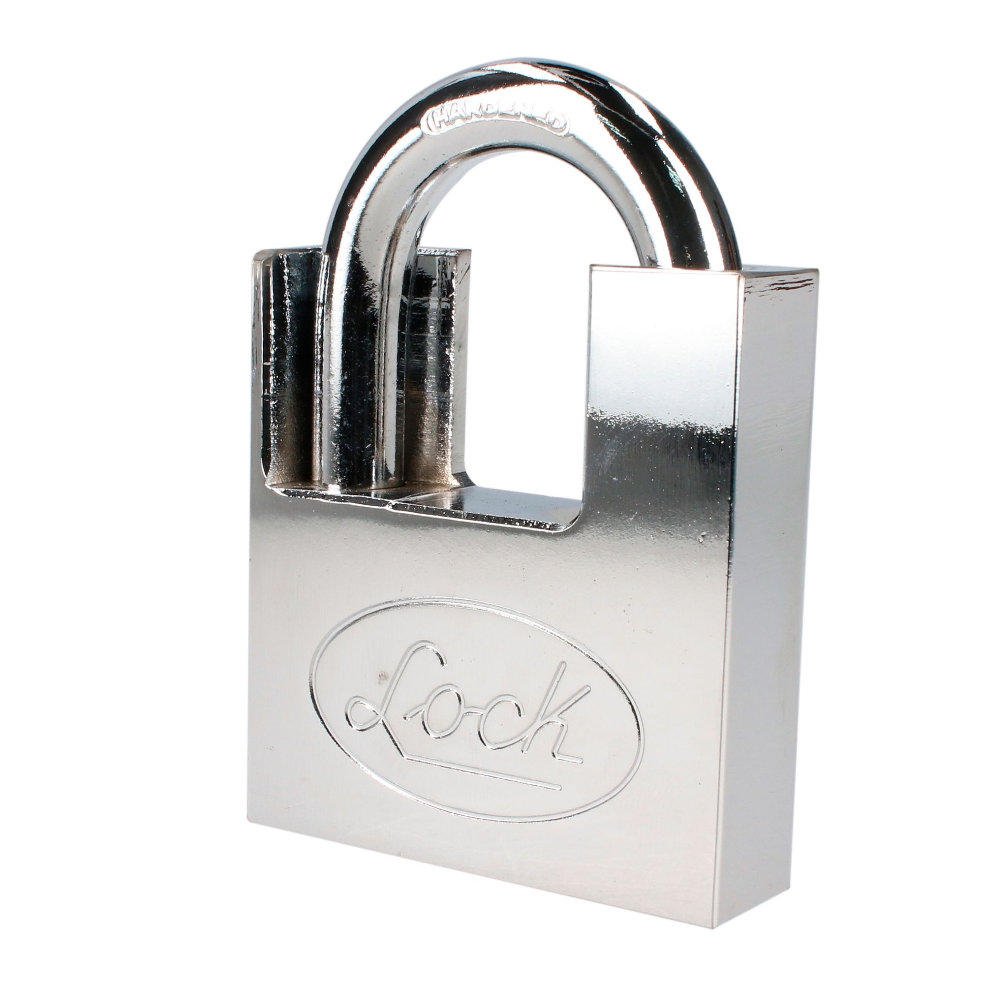 CANDADO ACERO ANTIPALANCA LLAVE DIS. 70MM CROMO SATI. X LO LOCK L22A70DCSB - Mersol Sureste México