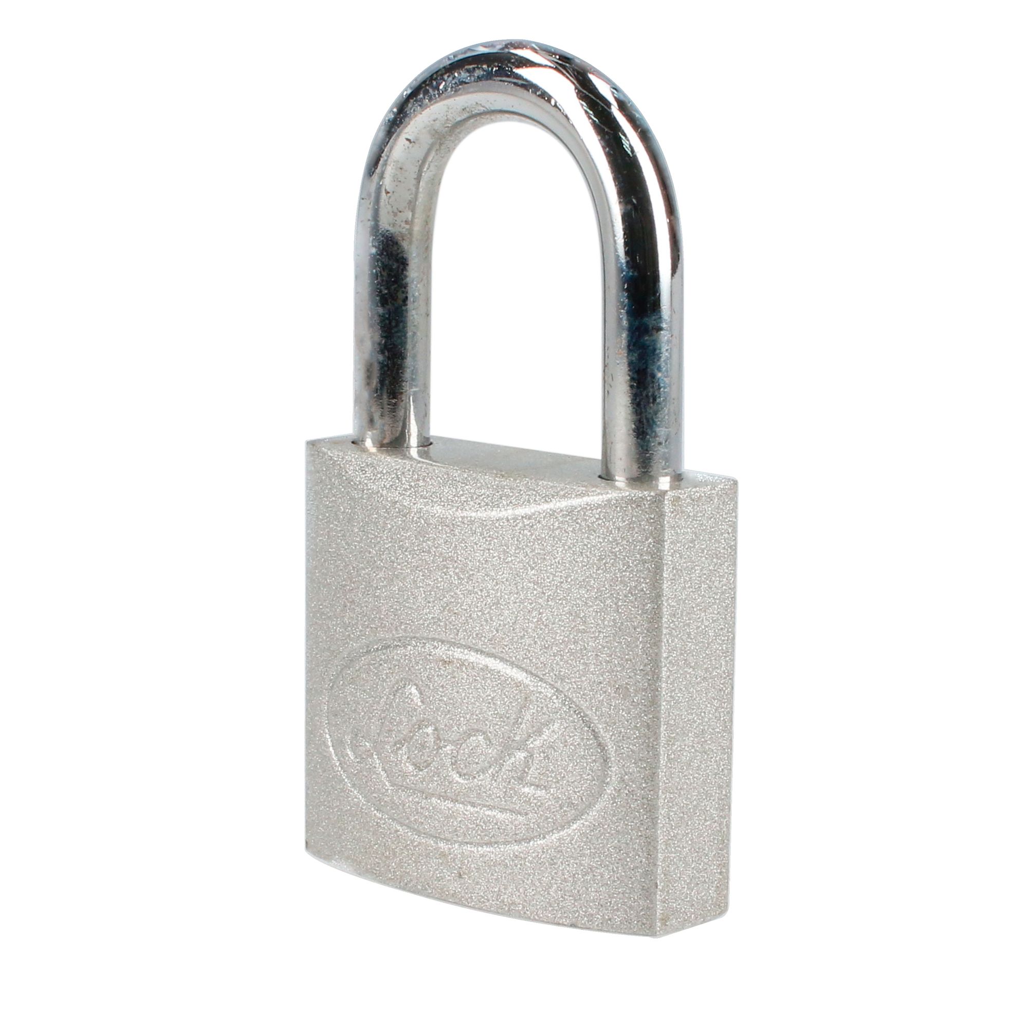 CANDADO ACERO LARGO LLAVE STD. 2PZS 38MM CROMO SATIN X LOC LOCK L22L382 - Mersol Sureste México