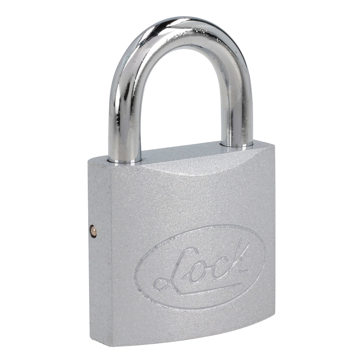 JGO. CANDADO ACERO CORTO LLAVE STD. 2PZS 38MM CROMO SATIN X LOCK L22S382 - Mersol Sureste México