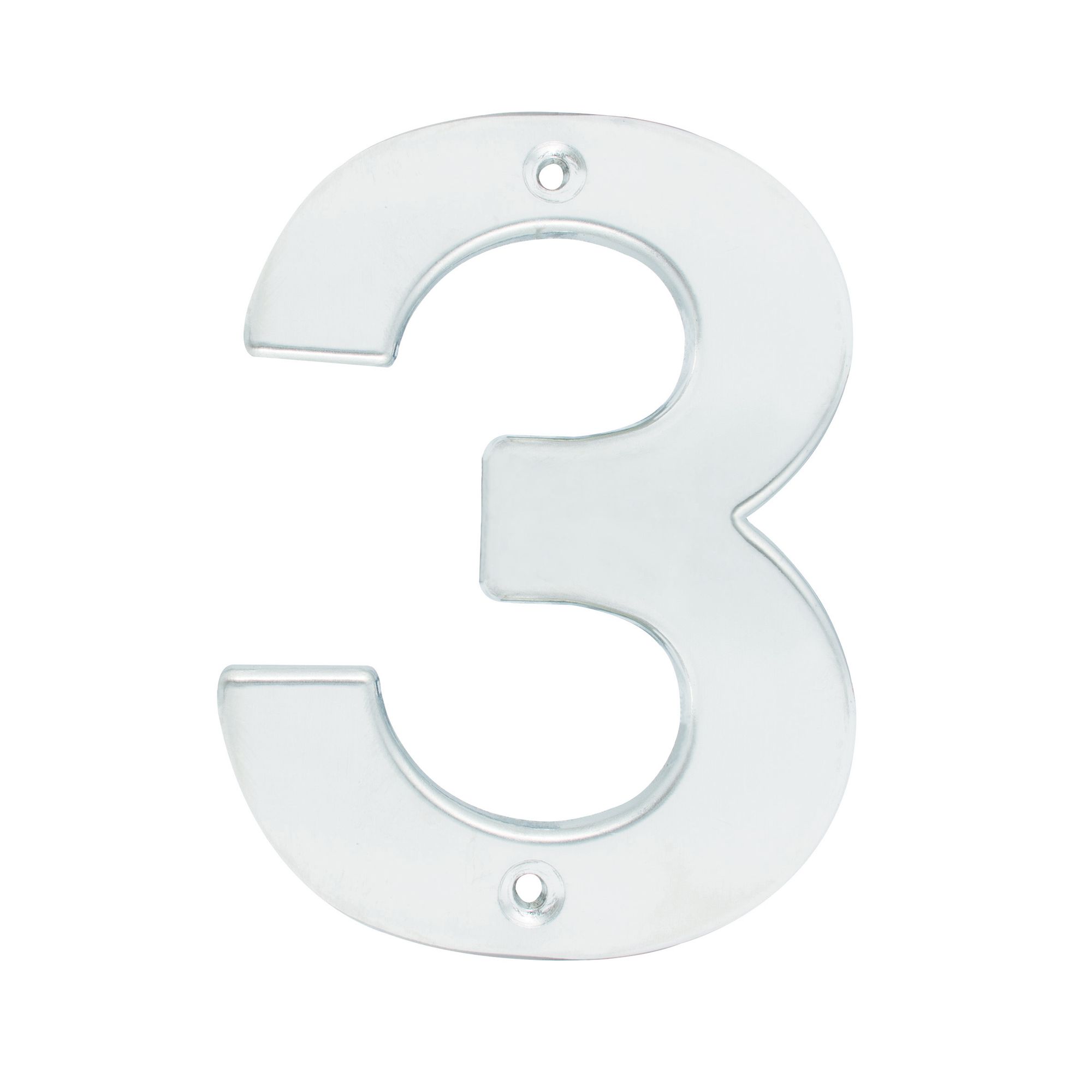 NUMERO 3 BOLD 4in CROMO SATINADO LOCK LOCK L603C - Mersol Sureste México