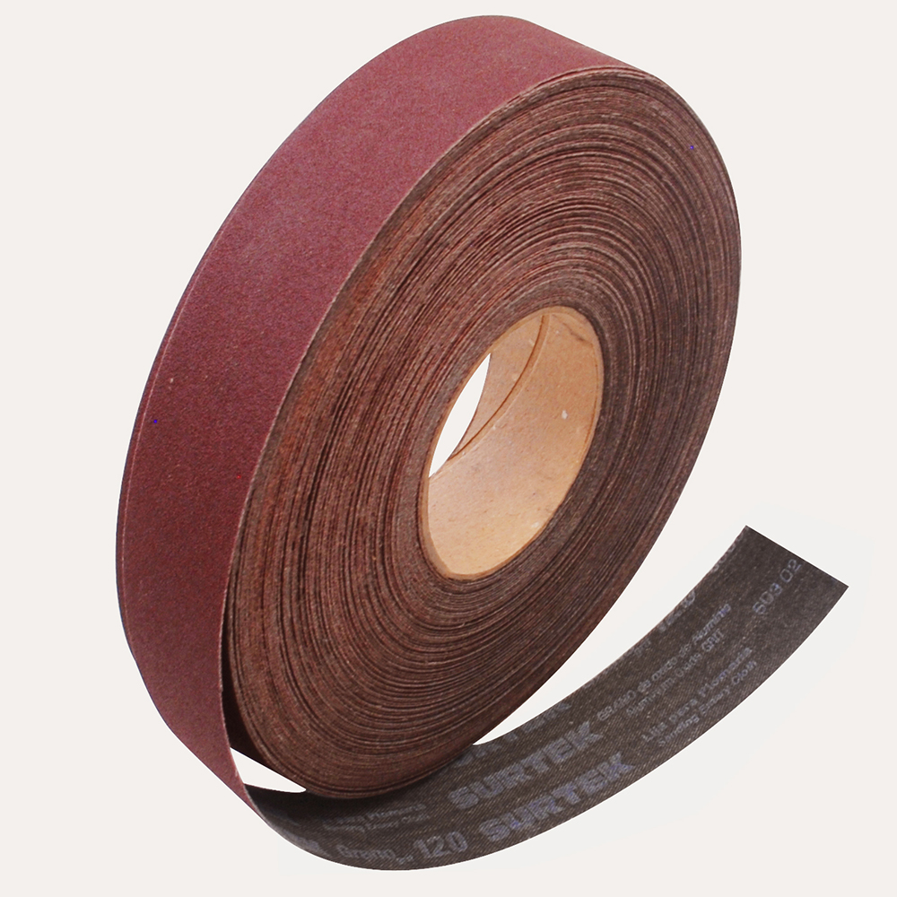 LIJA EN ROLLO PARA PLOMERO 1-1/2 X 45M GRANO 120 SURTEK SURTEK LR45120 - Mersol Sureste México