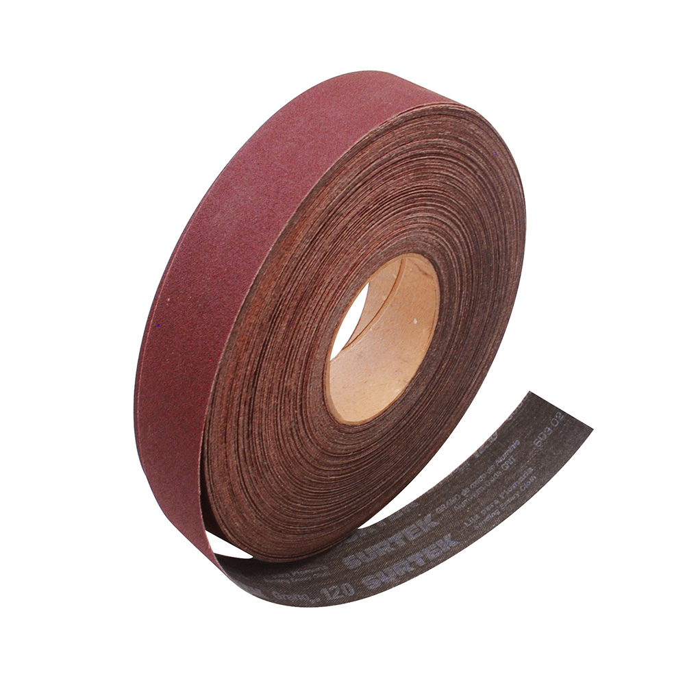LIJA EN ROLLO PARA PLOMERO 1-1/2 X 5M GRANO 120 SURTEK SURTEK LR5120 - Mersol Sureste México
