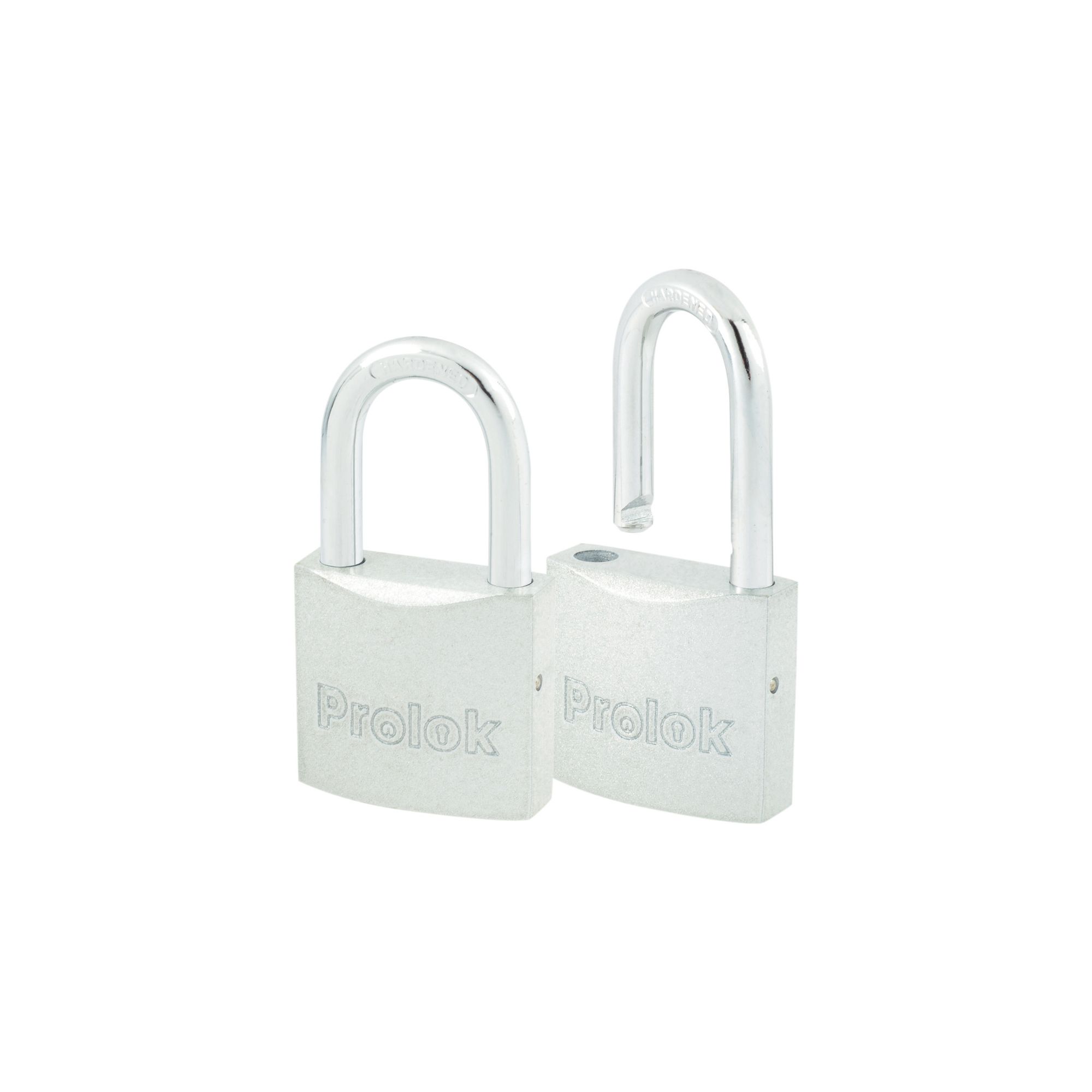 JGO. 2 CANDADOS ACERO LARGO 38MM (pvl) PROLOK PROLOK P22L382 - Mersol Sureste México