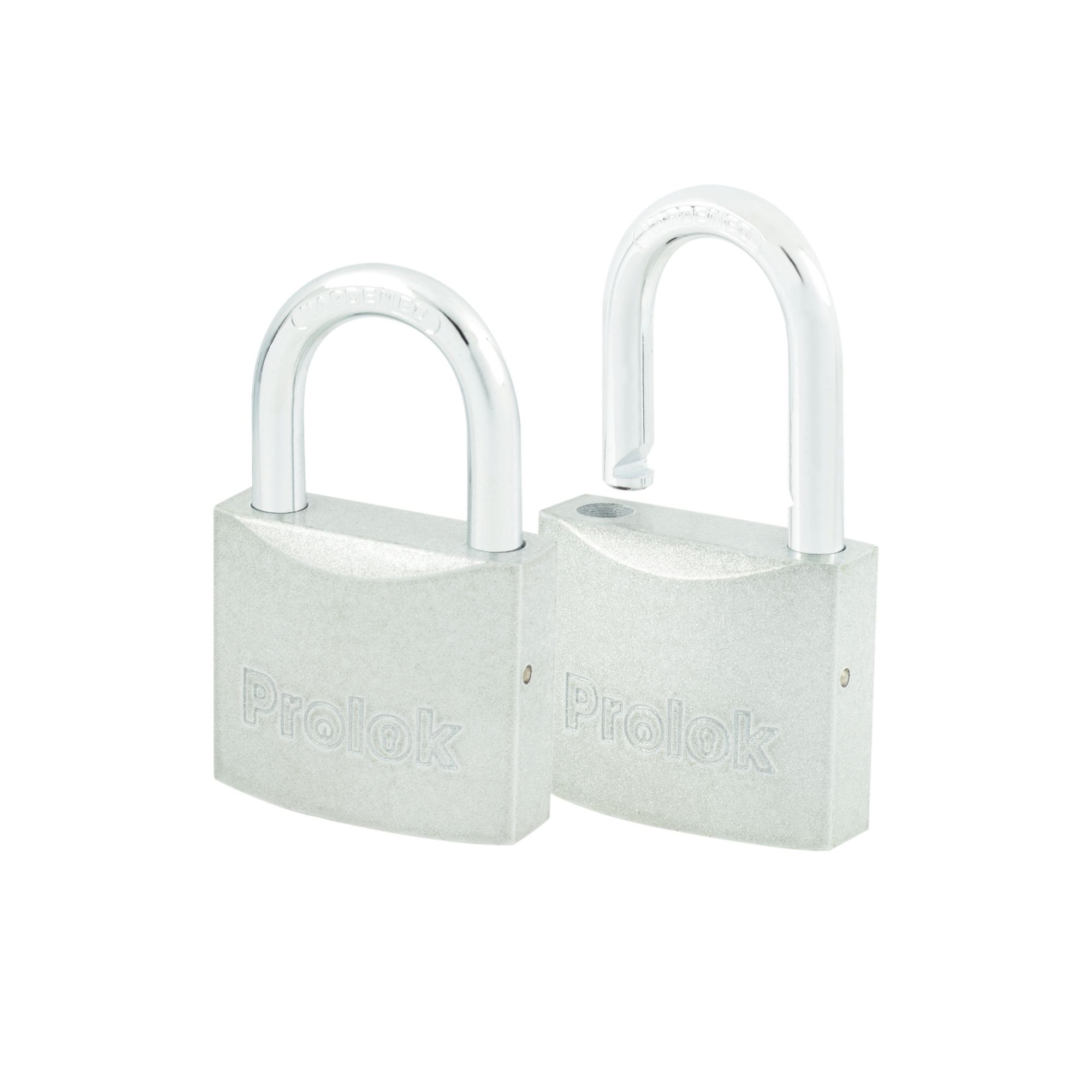 JGO. 2 CANDADOS ACERO CORTO 45MM (pvl) PROLOK PROLOK P22S452 - Mersol Sureste México