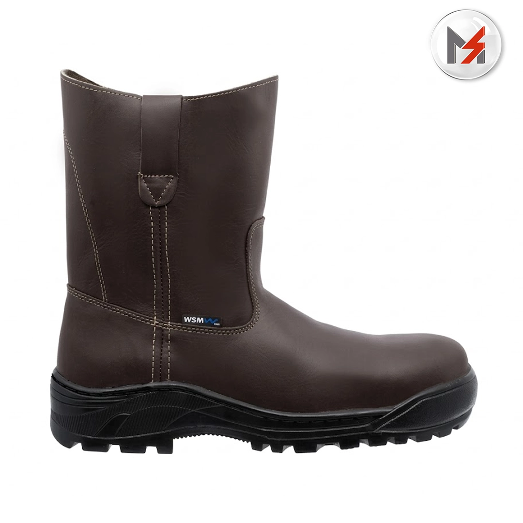BOTA ROPPER PETROLERA PIEL CAFE C/CASCO DIELECTRICA PETROQUIM PETRO - Mersol Sureste México