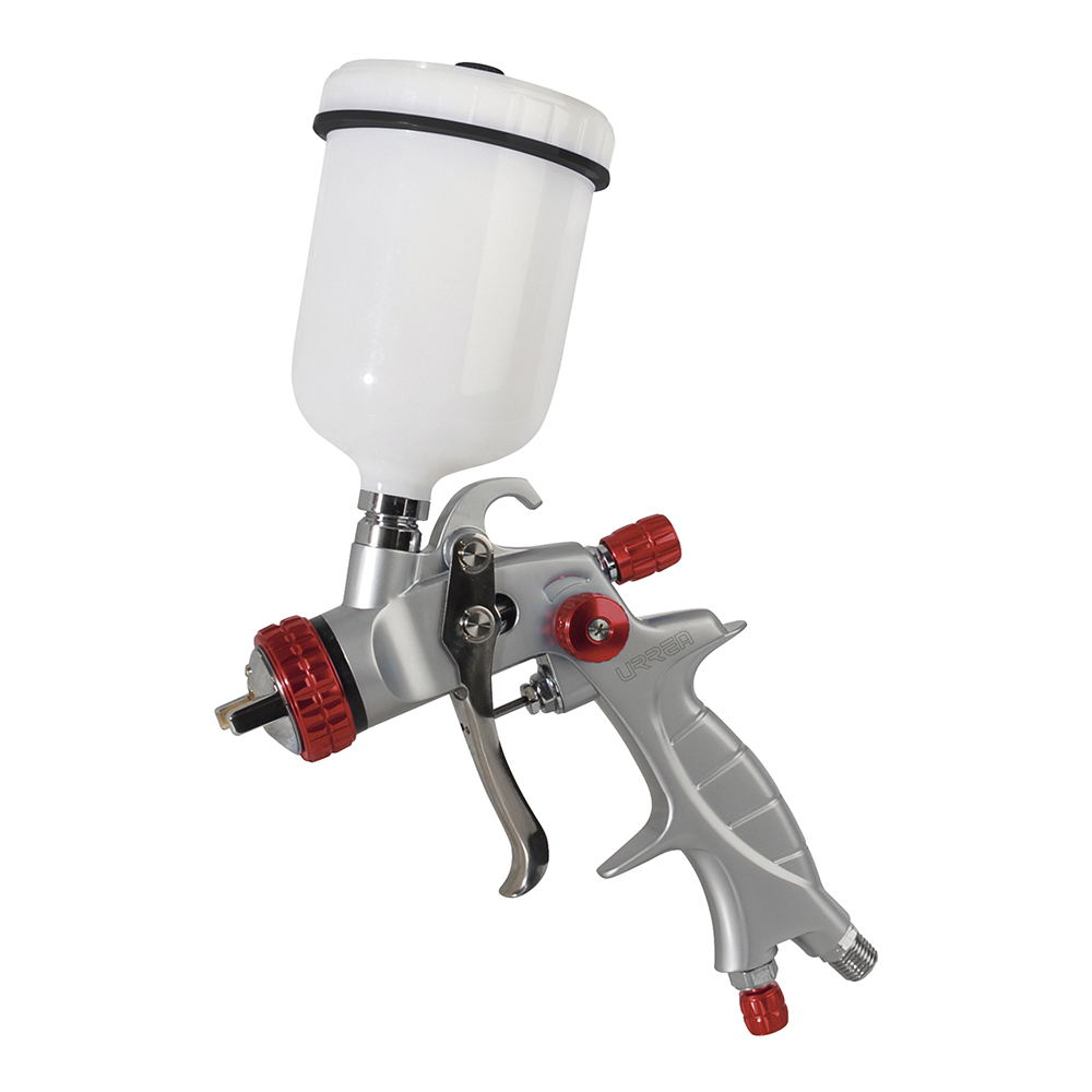 PISTOLA PARA PINTAR DE GRAVEDAD CAP 100 ML 22 PSI (pvl) URREA URREA PPG10 - Mersol Sureste México
