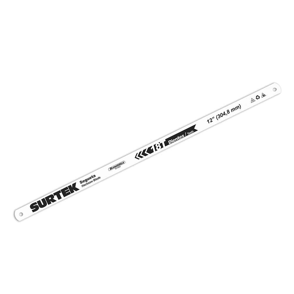 SEGUETA BIMETALICA 12" 18DPP SURTEK SURTEK SBM182 - Mersol Sureste México