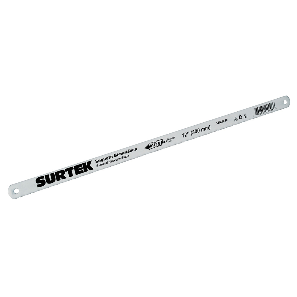 SEGUETA BIMETALICA 12" 24DPP SURTEK SURTEK SBM2450 - Mersol Sureste México