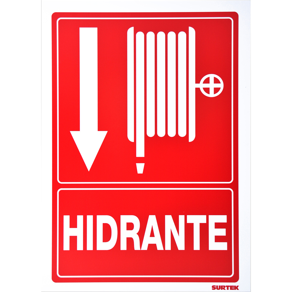 SEÑAL HIDRANTE SURTEK SURTEK SES45 - Mersol Sureste México