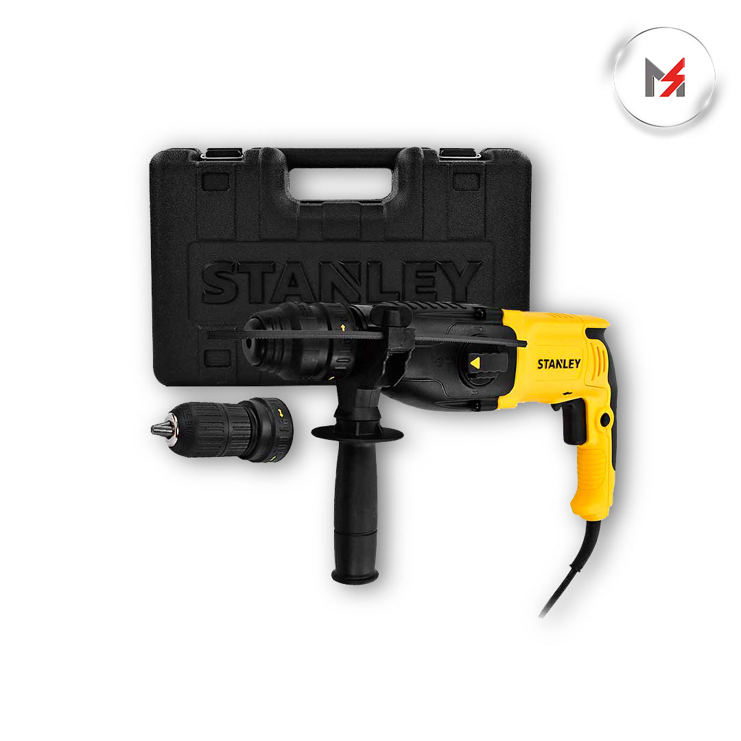ROTOMARTILLO SDS-PLUS 800W C/BROQUE SHR264K-B3 STANLEY STANLEY SHR264K-B3 - Mersol Sureste México