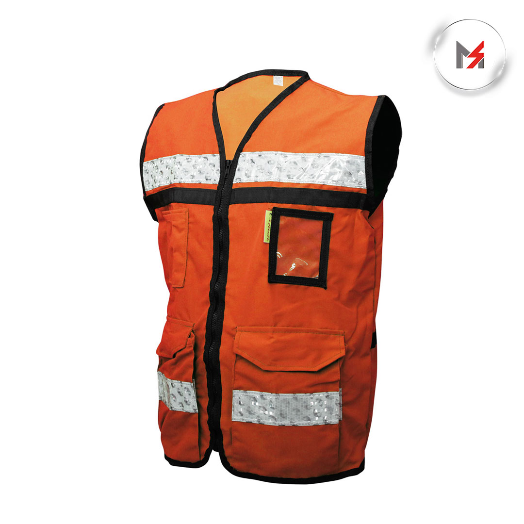 CHALECO RESCATISTA LIGERO NARANJA CERRADO CLASE II T-GD JY