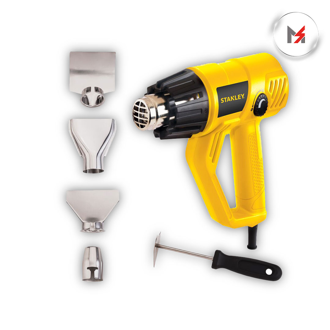 PISTOLA DE CALOR 1800W STANLEY STXH2000K-B3 INC. ACCESORIOS STANLEY STXH2000K-B3 - Mersol Sureste México