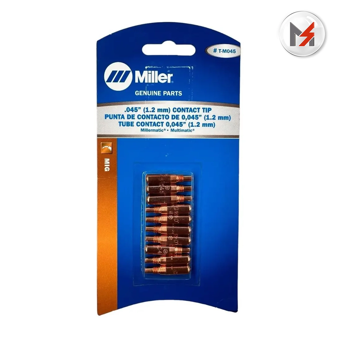 CONTACT TIP ACCULOCK MDX .045 1.2 MM MILLER MILLER T-M045 - Mersol Sureste México