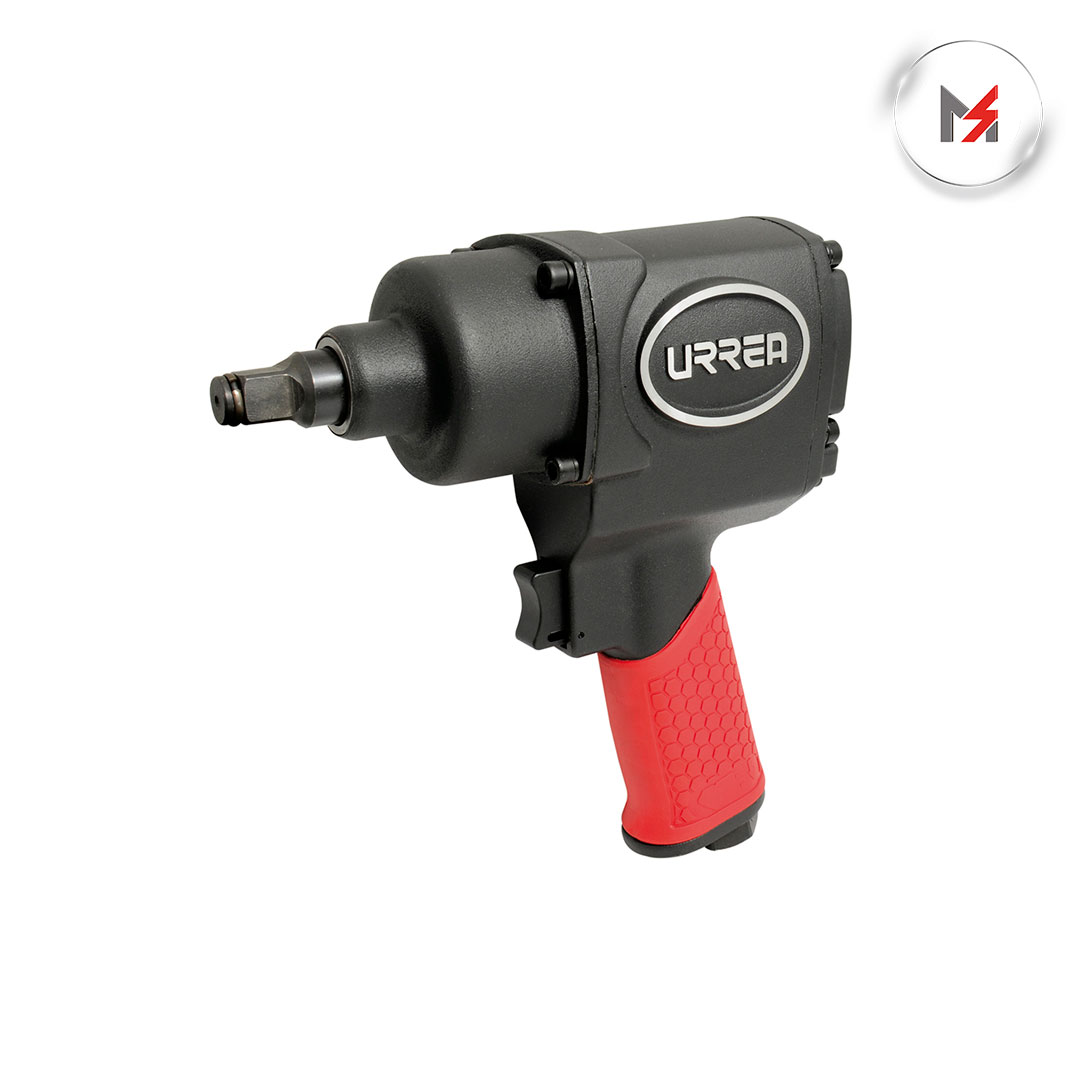 PISTOLA IMPACTO NEUMATICA 1/2in 442FT-LB SISTEMA TWIN HAMMER URREA (pvl) URREA UP731A - Mersol Sureste México