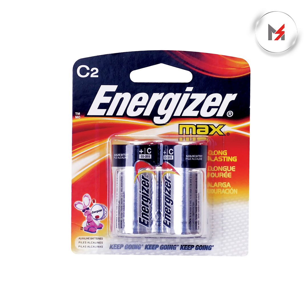 Pilas Energizer Max D 2 Pzas